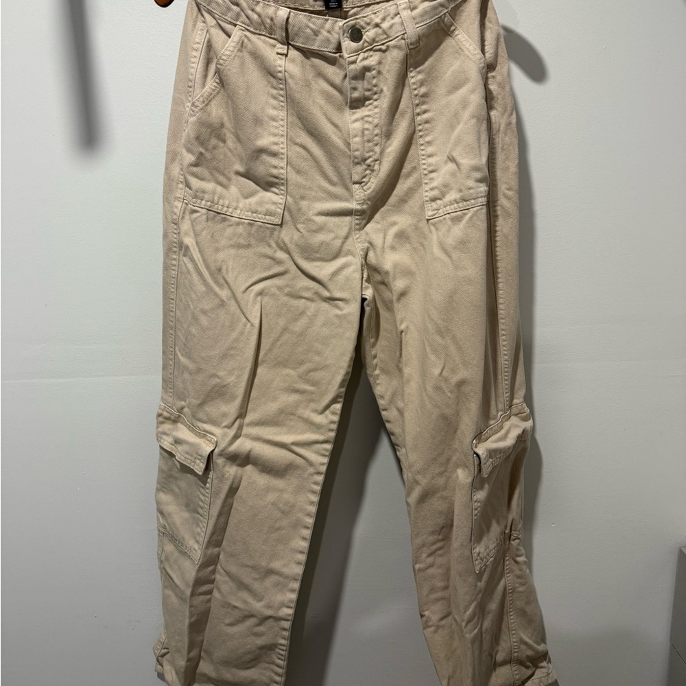 Women’s Tan Cargo Pants